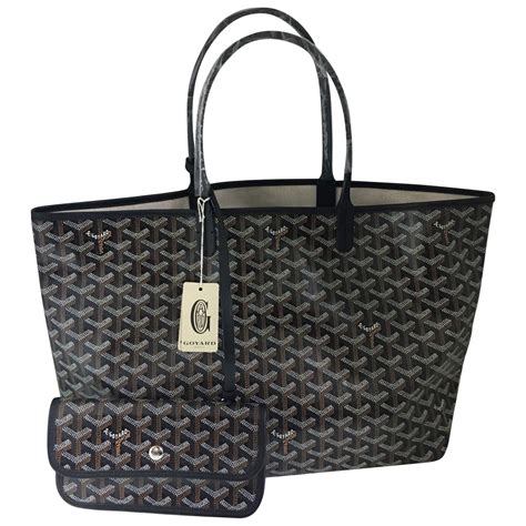 black goyard tote bag